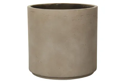 ÜMBRISPOTT RO CEMENT 23X21CM PRUUN