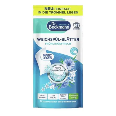 PESUPEHMENDAJA LEHED DR BECKMANN MAGIC LEAVES FLORAL FRESH 28TK