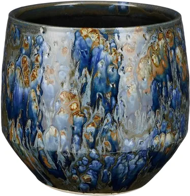 ÜMBRISPOTT MICA DECORATIONS HARRIS Ø20CM SININE