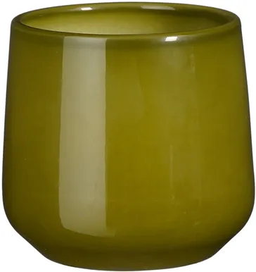 ÜMBRISPOTT MICA DECORATIONS AMBER Ø14CM ROHELINE