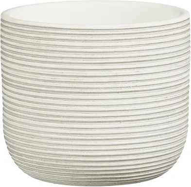 ÜMBRISPOTT MICA DECORATIONS SAMUEL Ø18CM VALGE