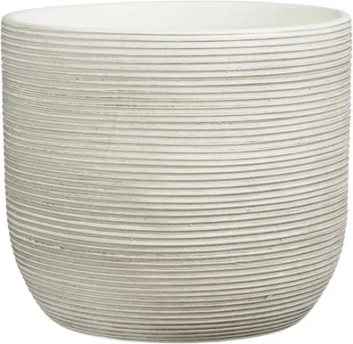 ÜMBRISPOTT MICA DECORATIONS SAMUEL Ø28CM VALGE