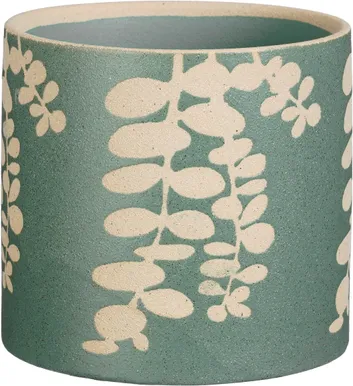 ÜMBRISPOTT MICA DECORATIONS NOELLE Ø14CM TÜRKIIS