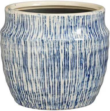 ÜMBRISPOTT MICA DECORATIONS MARTHA Ø14,5CM SININE