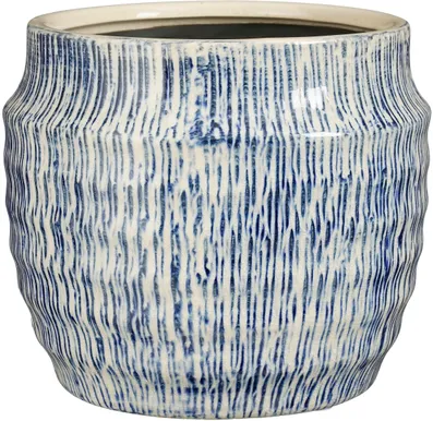 ÜMBRISPOTT MICA DECORATIONS MARTHA Ø17CM SININE