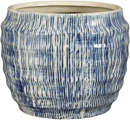 ÜMBRISPOTT MICA DECORATIONS MARTHA Ø19CM SININE