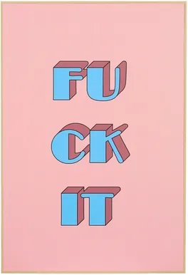 SEINAPILT MICA DECORATIONS 41X61CM ROOSA