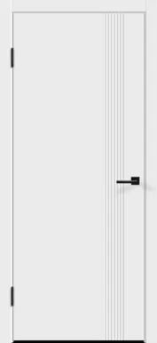SISEUKS+ LENG LAROSSA PVC01 VALGE 654X2040X80MM VASAK