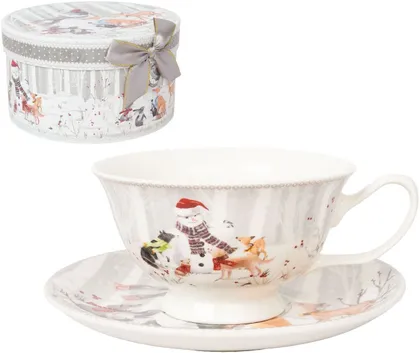 TASS/ALUSTALDRIK MIA SNOW 180ML, KINKEKARBIS