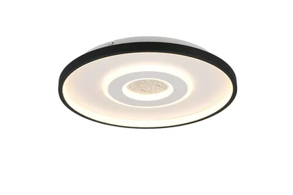 PLAFOON TRIO NAZAR LED 40CM VALGE MATT/MUST MATT