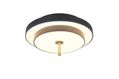 PLAFOON TRIO KEATON LED 40CM MUST MATT/MESSING