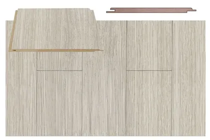 LAEPANEEL MALER MDF 6X160X1200MM VANILJETAMM 1,54M² PAKIS