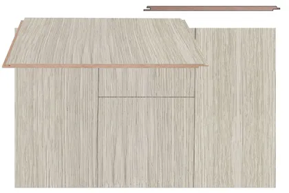 SEINAPANEEL MALER MDF 6X315X2070MM VANILJETAMM 3,26M² PAKIS