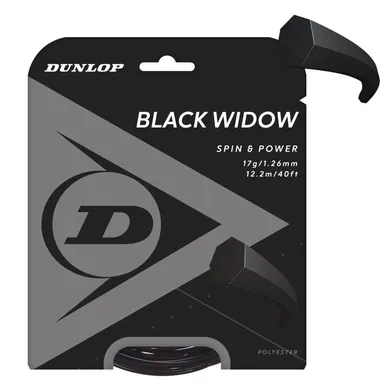 TENNISEREKETI KEELED BLACK WIDOW 17G/1,26MM 12M