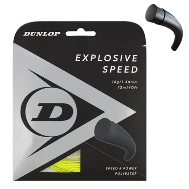 TENNISEREKETI KEELED EXPLOSIVE SPEED, KOLLANE 17G/1,25MM 12M