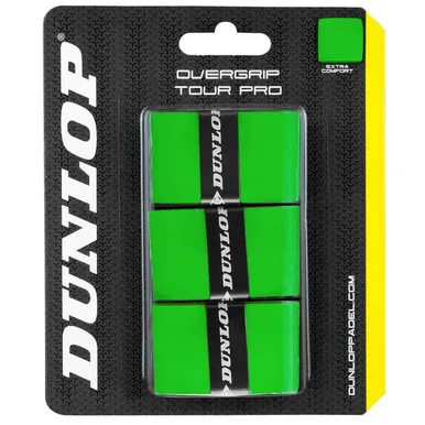 PADELIREKETI PEALISGRIPID TOUR PRO 3TK, ROHELINE