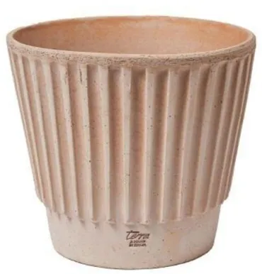 ÜMBRISPOTT TERA BRONTE SAVIST 13CM