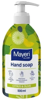 VEDELSEEP MAYERI CITRUS&OLIVE HÜPOALLERGEENNE 500ML