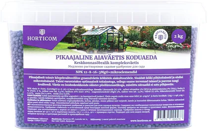 AIAVÄETIS HORTICOM KODUAEDA PIKAAJALINE 2KG
