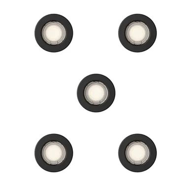 ALLVALGUSTI PERIDOT 7W SÜVISTATAV KOMPLEKT 5TK MUST