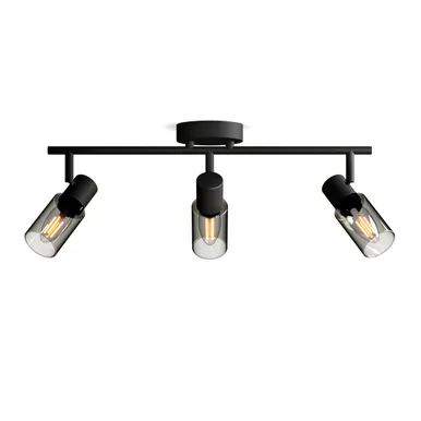 KOHTVALGUSTI PALMS SPOT 3X25W MUST