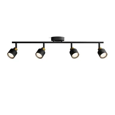 KOHTVALGUSTI NIALL SPOT 4X35W MUST-MESSING