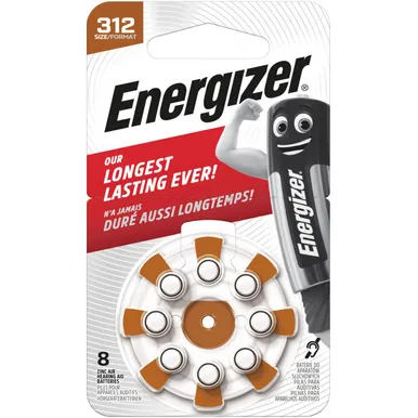 PATAREI ENERGIZER ZINC AIR AZ312DP8, 8TK PAKIS