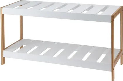 JALATSIRIIUL STORAGE SOLUTIONS 2-REALINE, VALGE/PUIT
