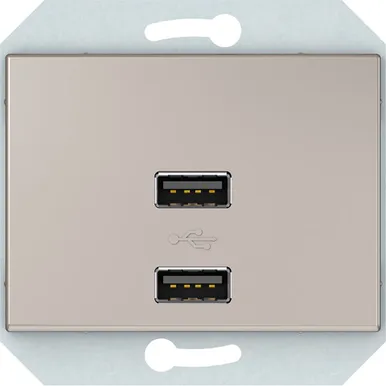 USB PESA VILMA XP500 RAAMITA 2XUSB 3,4 А ŠAMPANJA