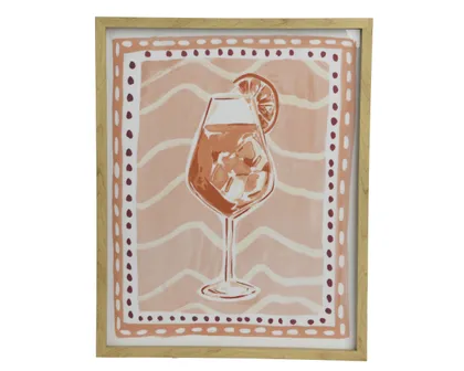 SEINADEKORATSIOON 40X2,6X50CM ORANŽ