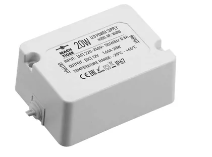 TRANSFORMAATOR SPECTOR LIGHT IP67 12VDC 1,66A 20W