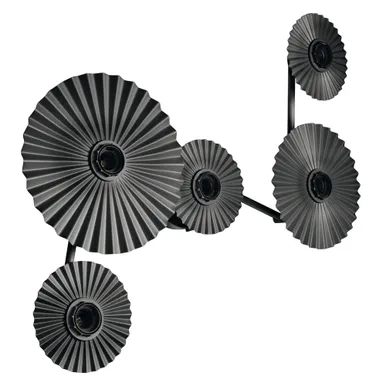 SEINALAMP OSRAM DECOR PLISSE WALL 5XE27 TUME HALL