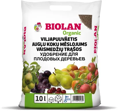 VILJAPUUVÄETIS BIOLAN 10L