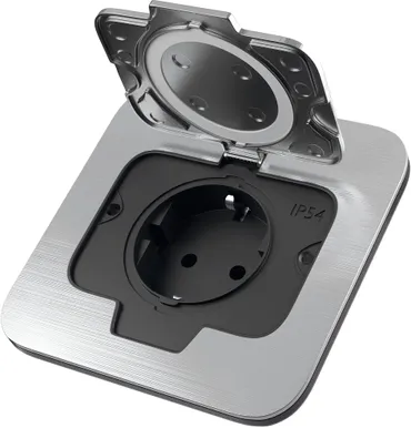 PISTIKUPESA COMMEL 1-NE IP54 KROOM