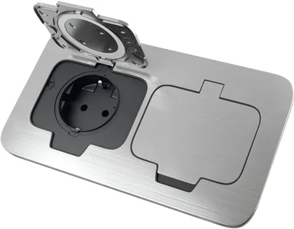 PISTIKUPESA COMMEL 2-NE IP54 KROOM