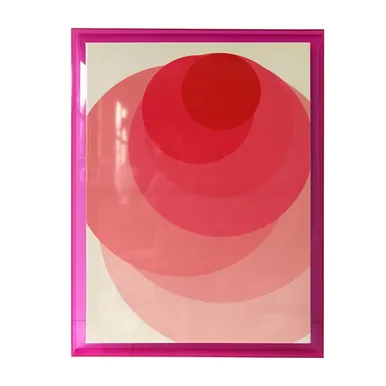 SEINAPILT WALLY 60X80CM, ROOSA RING, AKRÜÜL