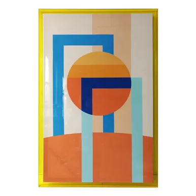SEINAPILT WALLY 80X120CM, KESKPÄEV, AKRÜÜL