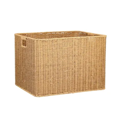 KORV BASILE 42.5X34XH30CM, HELEPRUUN
