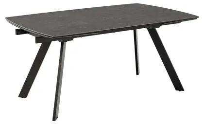 SÖÖGILAUD BLACKBURN 160/240X97XH75CM, MUST