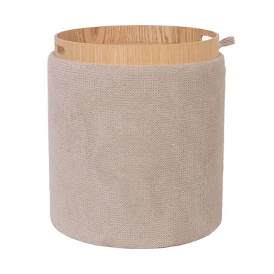 TUMBA/LAUD HIRO D34.5XH37CM, BEEŽ, PANIPAIGAGA