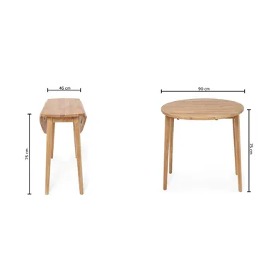 KLAPPLAUD BIRKA D90XH75CM, TAMM
