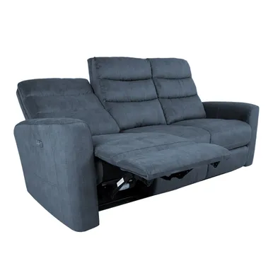 DIIVAN GASTON 3-KOHALINE ELEKTRILINE RECLINER, SININE