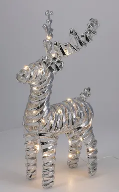 JÕLUKUJU PÕDER 25LED, IP20, 34CM HÕBEDANE