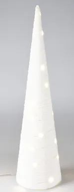 JÕULUKUJU KOONUS 30LED IP20, 60CM, VALGE