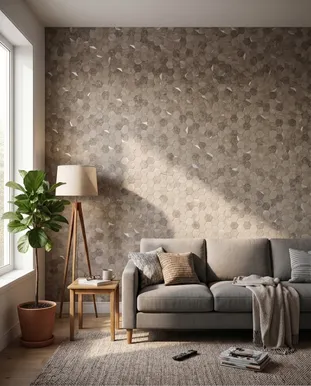 SEINAPANEEL NORDIH WARM STONE HEXA 295X295MM 4TK PAKIS