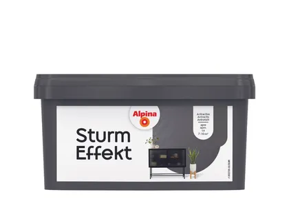 METALLIEFEKTVÄRV ALPINA STURM ANTHRAZIT 1L