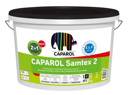 KRUNT- JA LAEVÄRV CAPAROL SAMTEX 2 ELF PLUS VALGE 10L
