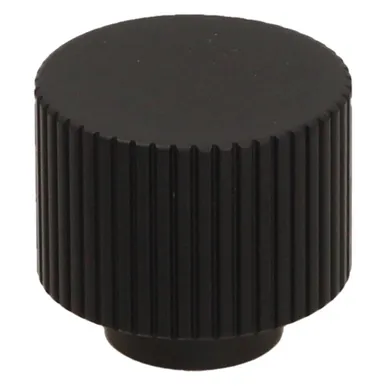 MÖÖBLINUPP GAMET GA39 Ø28MM MUST SUPERMATT ALUMIINIUM