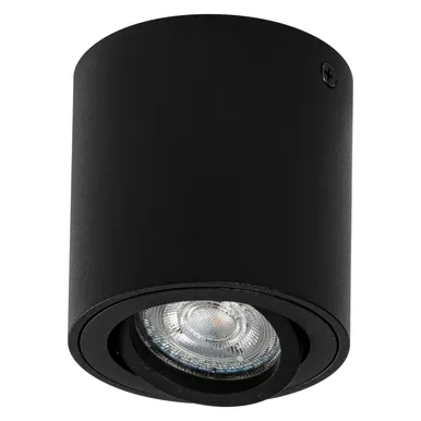 KOHTVALGUSTI LED SÜVISTATAV ROUND GU10 MUST