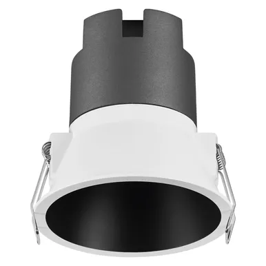 KOHTVALGUSTI LED SÜVISTATAV TWIST 93MM 5W VALGE/MUST